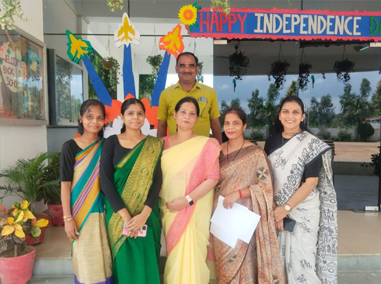 Celebration in AMBIKA SCHOOL OF EDUCATION ,Rani Bazar,(Ram Nagar) Dist. Barabanki, U.P.