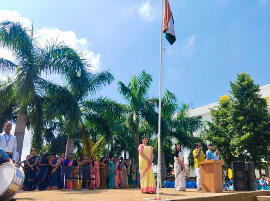 Celebration in AMBIKA SCHOOL OF EDUCATION ,Rani Bazar,(Ram Nagar) Dist. Barabanki, U.P.