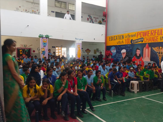 Celebration in AMBIKA SCHOOL OF EDUCATION ,Rani Bazar,(Ram Nagar) Dist. Barabanki, U.P.