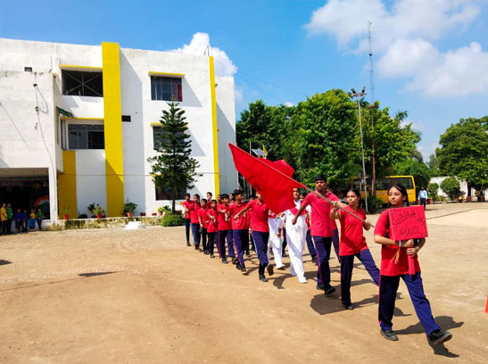 Celebration in AMBIKA SCHOOL OF EDUCATION ,Rani Bazar,(Ram Nagar) Dist. Barabanki, U.P.