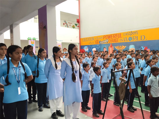 Celebration in AMBIKA SCHOOL OF EDUCATION ,Rani Bazar,(Ram Nagar) Dist. Barabanki, U.P.