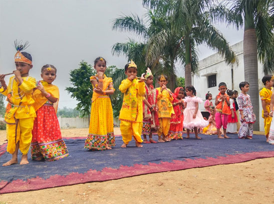 Celebration in AMBIKA SCHOOL OF EDUCATION ,Rani Bazar,(Ram Nagar) Dist. Barabanki, U.P.