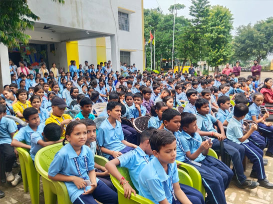 Celebration in AMBIKA SCHOOL OF EDUCATION ,Rani Bazar,(Ram Nagar) Dist. Barabanki, U.P.