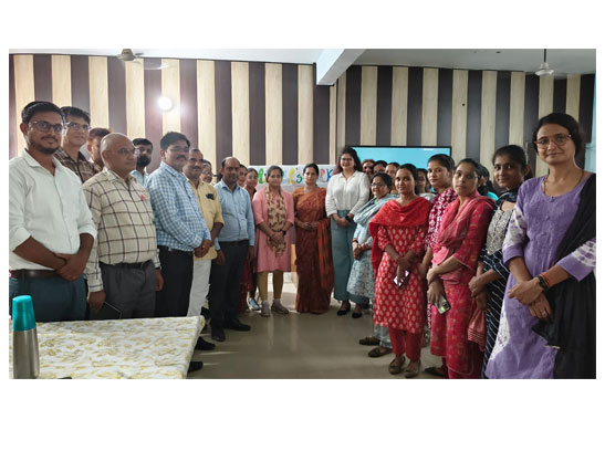 Celebration in AMBIKA SCHOOL OF EDUCATION ,Rani Bazar,(Ram Nagar) Dist. Barabanki, U.P.