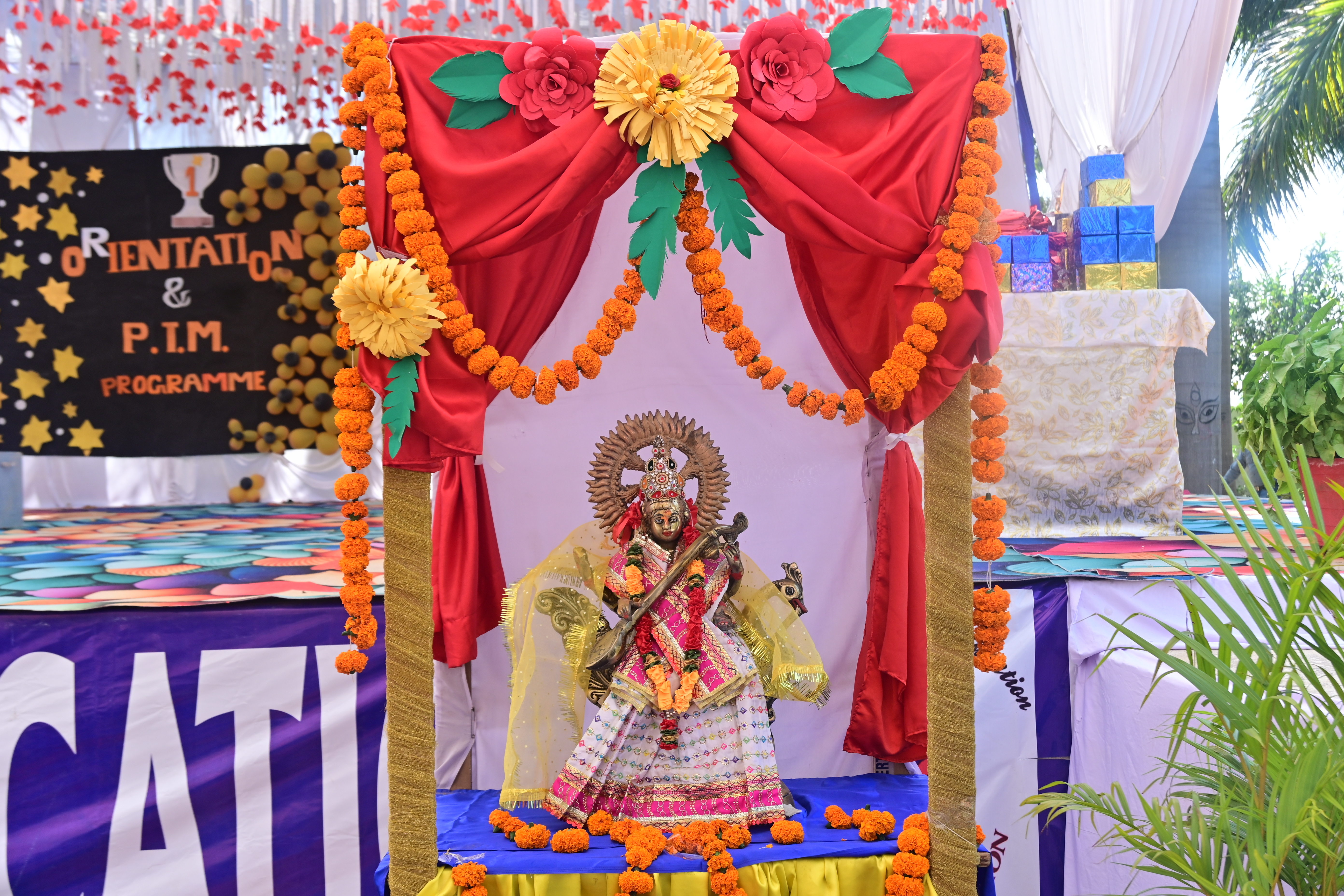 Celebration in AMBIKA SCHOOL OF EDUCATION ,Rani Bazar,(Ram Nagar) Dist. Barabanki, U.P.