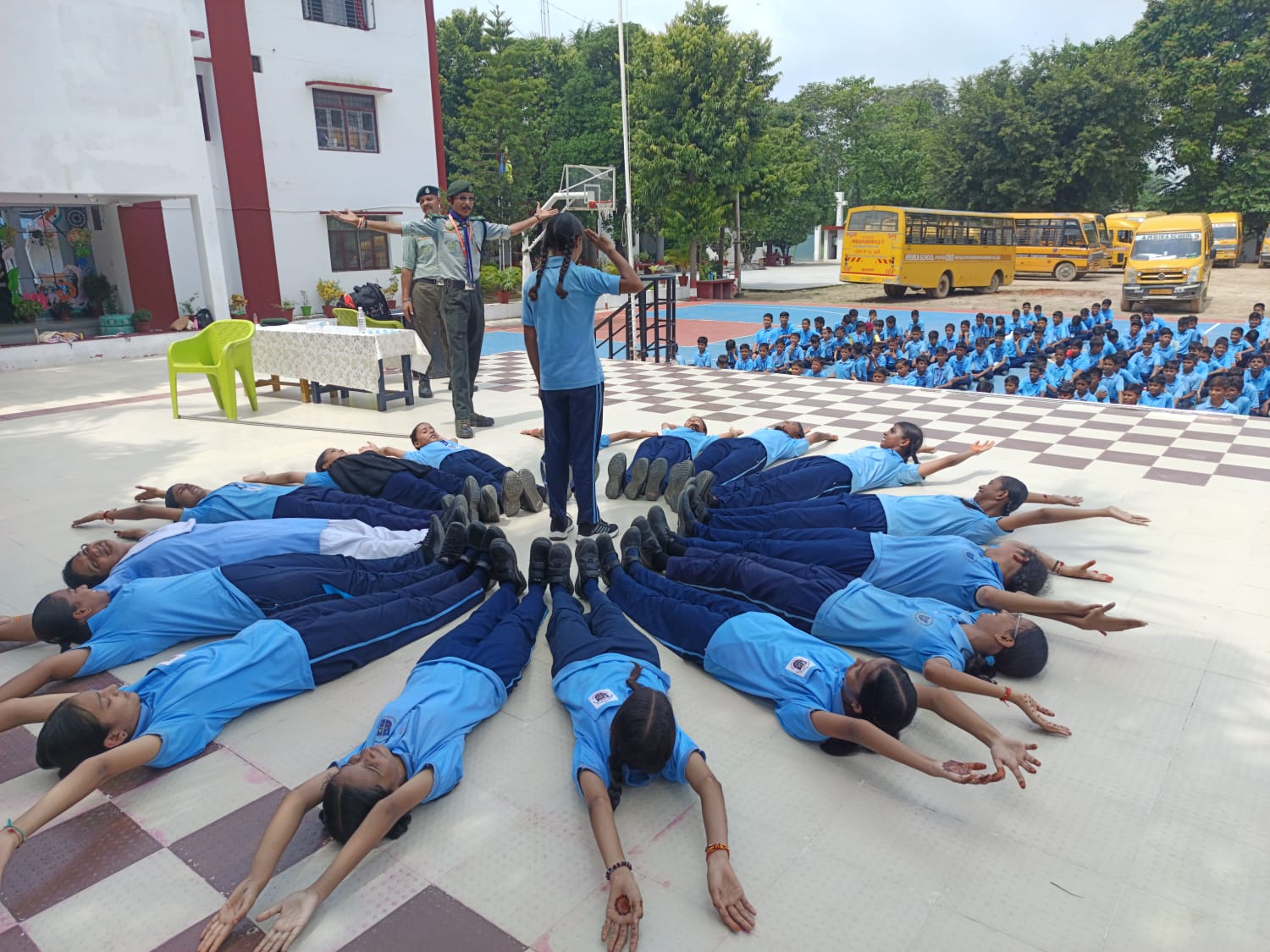 Celebration in AMBIKA SCHOOL OF EDUCATION ,Rani Bazar,(Ram Nagar) Dist. Barabanki, U.P.