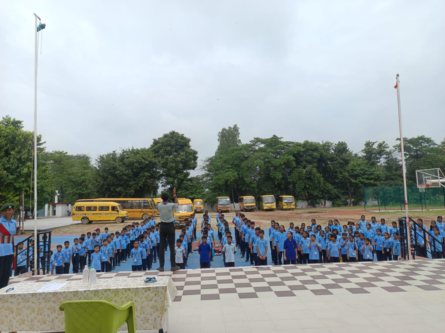 Celebration in AMBIKA SCHOOL OF EDUCATION ,Rani Bazar,(Ram Nagar) Dist. Barabanki, U.P.