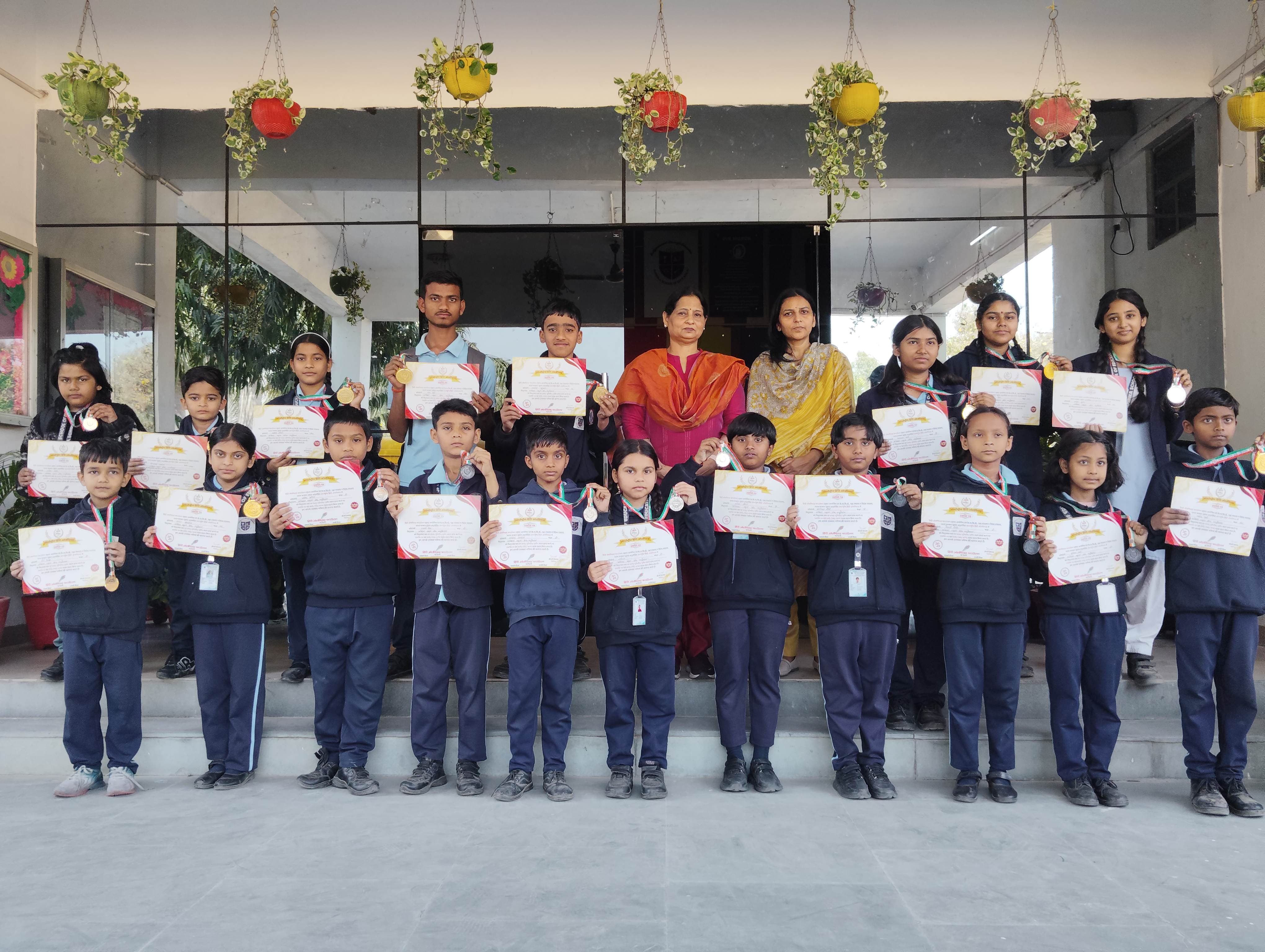 Celebration in AMBIKA SCHOOL OF EDUCATION ,Rani Bazar,(Ram Nagar) Dist. Barabanki, U.P.