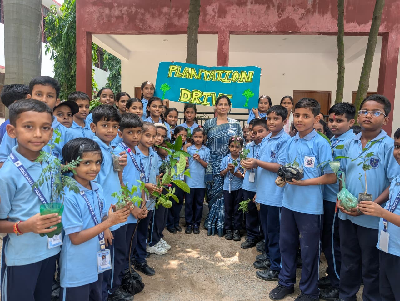 Celebration in AMBIKA SCHOOL OF EDUCATION ,Rani Bazar,(Ram Nagar) Dist. Barabanki, U.P.