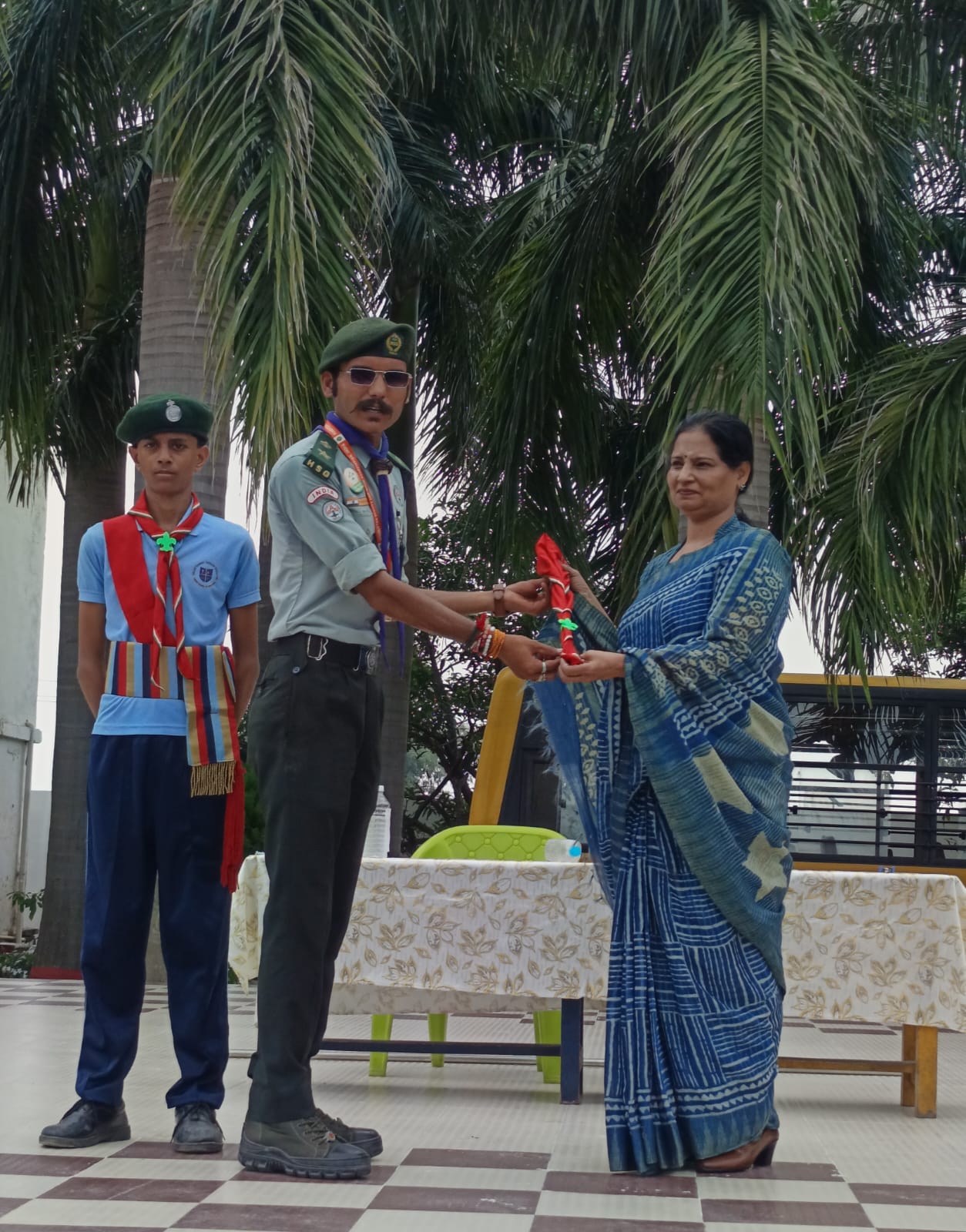 Celebration in AMBIKA SCHOOL OF EDUCATION ,Rani Bazar,(Ram Nagar) Dist. Barabanki, U.P.