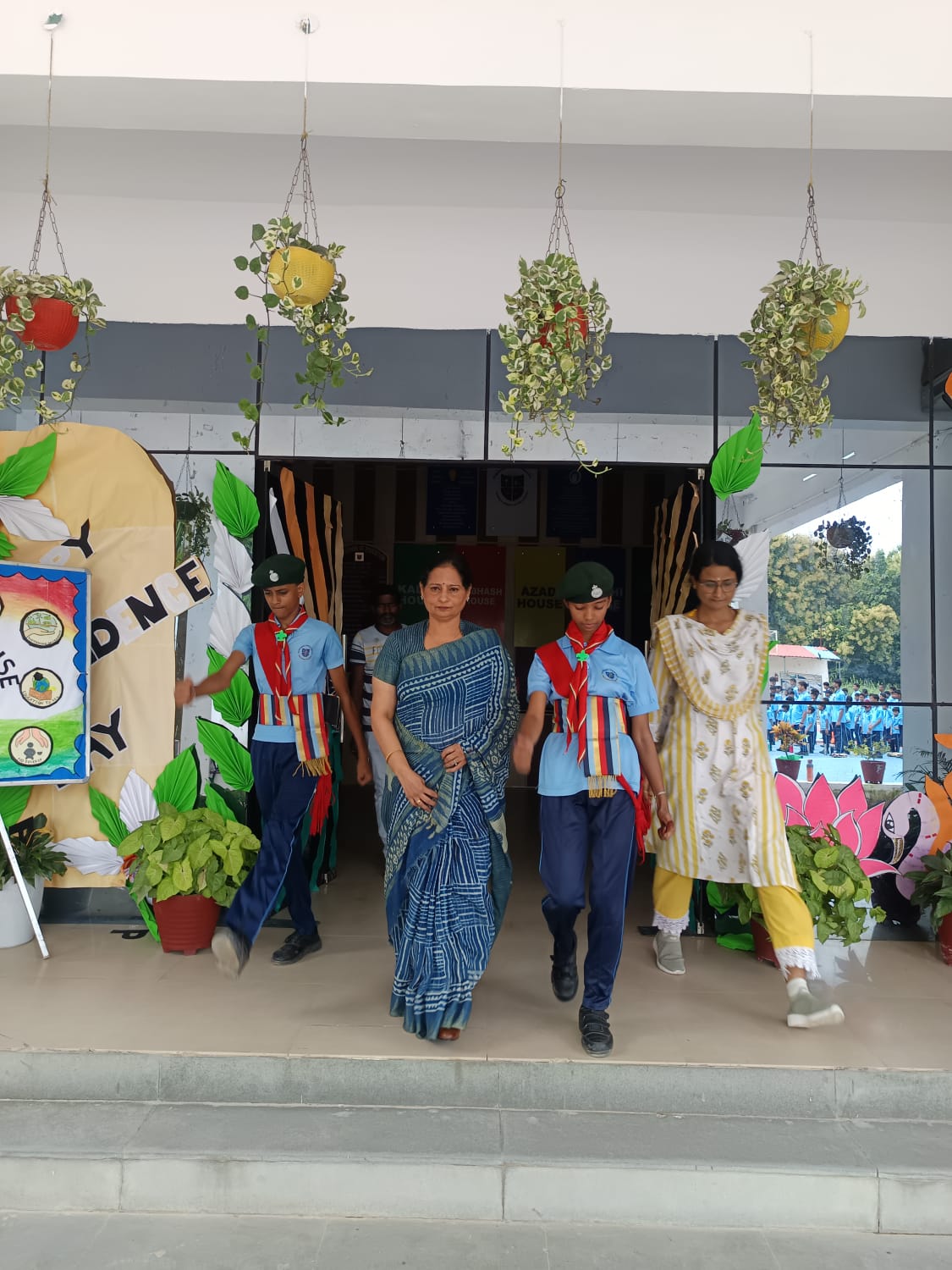 Celebration in AMBIKA SCHOOL OF EDUCATION ,Rani Bazar,(Ram Nagar) Dist. Barabanki, U.P.